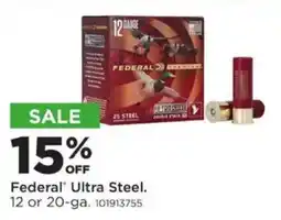 Mills Fleet Farm Federal Ultra Steel offer