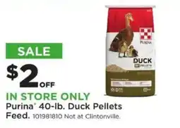 Mills Fleet Farm Purina 40-lb. Duck Pellets Feed offer