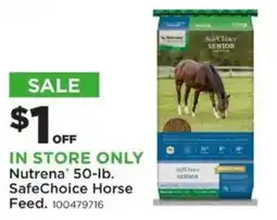 Mills Fleet Farm Nutrena SafeChoice Senior Horse Feed offer