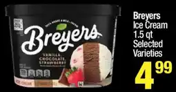 Super King Markets Breyers ice cream offer