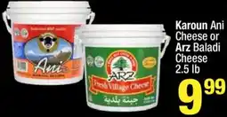 Super King Markets Karoun Ani Cheese or Arz Baladi Cheese offer