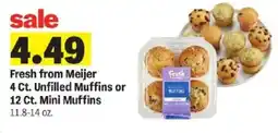 Meijer Fresh from Meijer Muffins offer