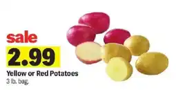 Meijer Yellow or Red Potatoes offer