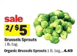 Meijer Brussels Sprouts offer