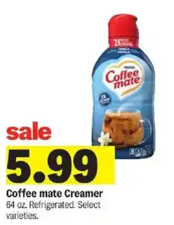Meijer Coffee mate Creamer offer