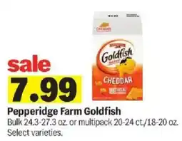 Meijer Pepperidge Farm Goldfish offer