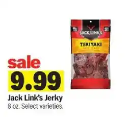 Meijer Jack Link's Jerky offer
