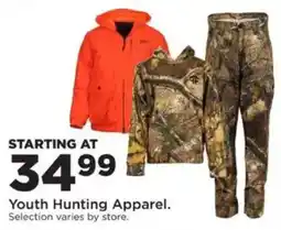 Mills Fleet Farm Youth Hunting Apparel offer