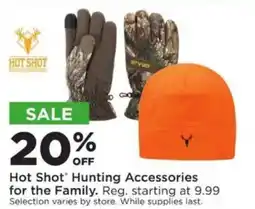 Mills Fleet Farm Hot Shot Hunting Accessories offer