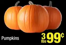Super King Markets Pumpkins offer