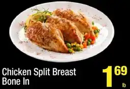 Super King Markets Chicken Split Breast Bone In offer