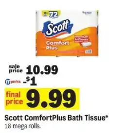 Meijer Scott ComfortPlus Bath Tissue offer