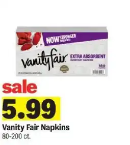 Meijer Vanity Fair Napkins offer