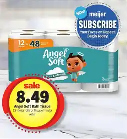 Meijer Angel Soft Bath Tissue offer