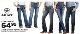 Mills Fleet Farm Ariat Denim for the Family offer