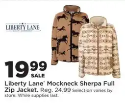 Mills Fleet Farm Liberty Lane Mockneck Sherpa Full Zip Jacket offer