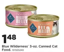 Mills Fleet Farm Blue Wilderness canned cat food offer