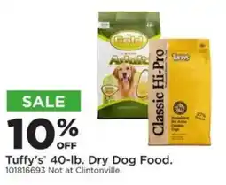 Mills Fleet Farm Tuffy's Dry Dog Food offer