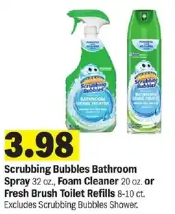 Meijer Scrubbing Bubbles Bathroom Spray offer