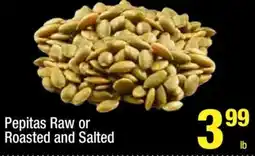 Super King Markets Pepitas Raw or Roasted and Salted offer