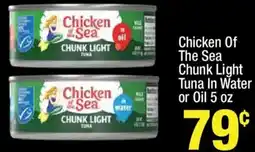 Super King Markets Chicken Of The Sea Chunk Light Tuna In Water Or Oil offer