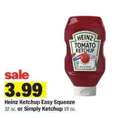 Meijer Heinz Ketchup Easy Squeeze offer