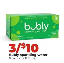 Hy-Vee Bubly sparkling water offer