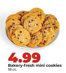 Hy-Vee Bakery-fresh mini cookies offer