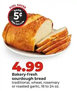Hy-Vee Bakery-fresh sourdough bread offer