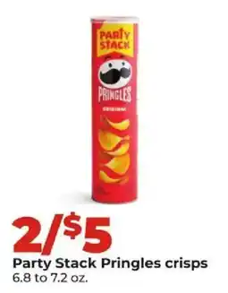 Hy-Vee Party Stack Pringles crisps offer