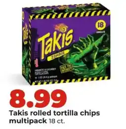 Hy-Vee Takis rolled tortilla chips offer