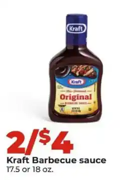 Hy-Vee Kraft Barbecue sauce offer