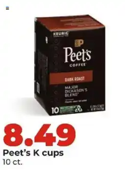Hy-Vee Peet's K cups offer
