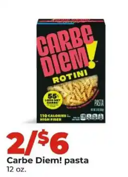 Hy-Vee Carbe Diem! pasta offer