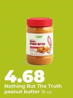 Hy-Vee Nothing But The Truth peanut butter offer