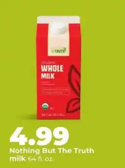 Hy-Vee Nothing But The Truth milk offer