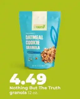 Hy-Vee Nothing But The Truth granola offer