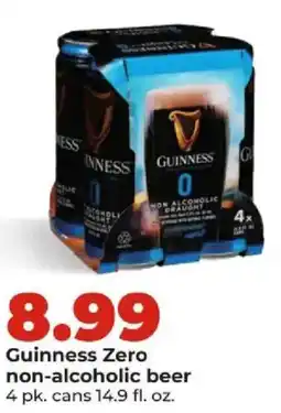 Hy-Vee Guinness Zero non-alcoholic beer offer