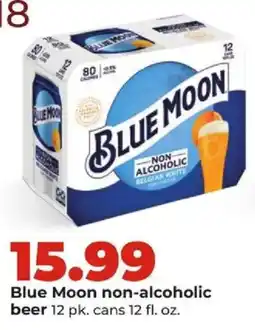 Hy-Vee Blue Moon non-alcoholic beer offer