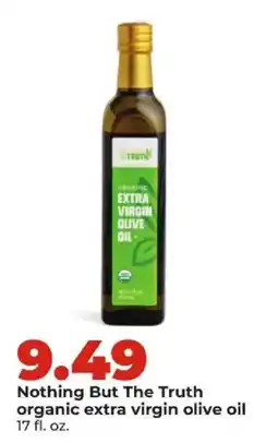 Hy-Vee Nothing But The Truth organic extra virgin olive oil offer