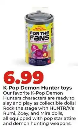 Hy-Vee K-Pop Demon Hunter toys offer