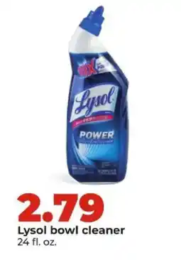 Hy-Vee Lysol bowl cleaner offer