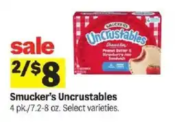 Meijer Smucker's Uncrustables offer