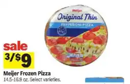 Meijer Meijer frozen pizza offer