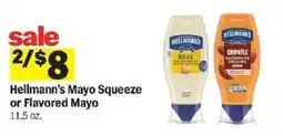 Meijer Hellmann's Mayo Squeeze or Flavored Mayo offer