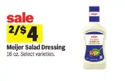Meijer Meijer Salad Dressing offer