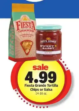 Meijer Fiesta Grande Tortilla Chips or Salsa offer