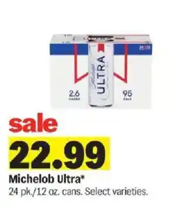 Meijer Michelob Ultra offer
