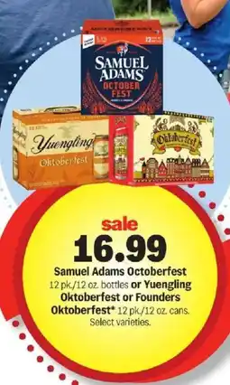 Meijer Samuel Adams Octoberfest or Yuengling Oktoberfest or Founders Oktoberfest offer
