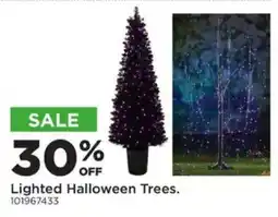 Mills Fleet Farm Lighted Halloween Trees offer